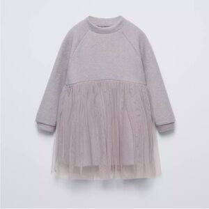 ZARA SOFT TOUCH TULLE DRESS
